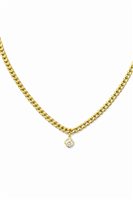 Collana Donna in Argento Cianfrone Gioielli JZCL.643-QUADRIFOGLIO-PAVIE